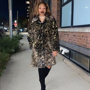 Leopard Print Coat🐆